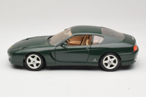 Ferrari 456 GT Tumšzaļš Bburago 1:18 3046-GR1 Metāls — attēls 4 no 8