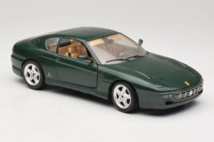 Ferrari 456 GT Tumšzaļš Bburago 1:18 3046-GR1 Metāls — attēls 6 no 8