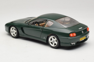 Ferrari 456 GT Tumšzaļš Bburago 1:18 3046-GR1 Metāls — attēls 7 no 8