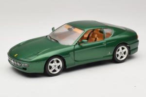 Ferrari 456 GT Zaļš Metallic Bburago 1:18 3036-GR1 Metāls