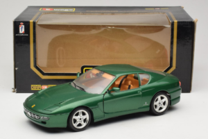 Ferrari 456 GT Zaļš Metallic Bburago 1:18 3036-GR1 Metāls — attēls 8 no 8