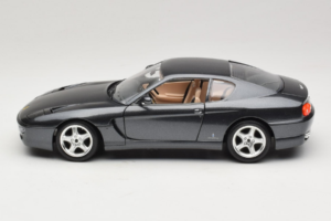 Ferrari 456 GT Pelēks Metallic Īpašs Krāsojums Bburago 1:18 3036 D Metāls — attēls 4 no 8
