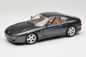 Ferrari 456 GT Pelēks Metallic Īpašs Krāsojums Bburago 1:18 3036 D Metāls