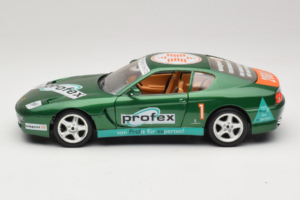 Ferrari 456 GT Profex #1 Zaļš 1992 Bburago 1:18 3336-GR1 Metāls — attēls 4 no 8
