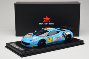 Ferrari 458 LB Works Fun Blue BBA 1:18 REMC027 Sveķi — attēls 7 no 7