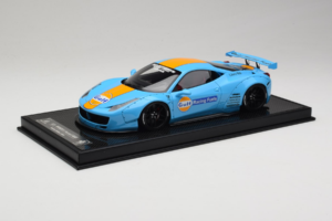 Ferrari 458 LB Works Gulf Blue Orange BBA 1:18 REMC033 Sveķi — attēls 2 no 7
