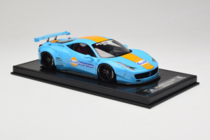 Ferrari 458 LB Works Gulf Blue Orange BBA 1:18 REMC033 Sveķi — attēls 4 no 7