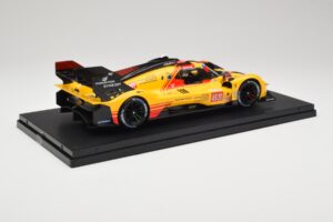 Ferrari 499P Hypercar AF Corse #83 R. Kubica / Y. Ye / R. Shwartzman 24 Hours of Le Mans 2024 Bburago 1:18 18-16313-83-VET Me — attēls 3 no 9