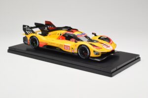 Ferrari 499P Hypercar AF Corse #83 R. Kubica / Y. Ye / R. Shwartzman 24 Hours of Le Mans 2024 Bburago 1:18 18-16313-83-VET Me — attēls 6 no 9