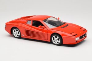 Ferrari 512 TR Sarkans Mira 1:18 6144 Metāls — attēls 6 no 8