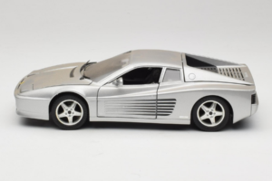 Ferrari 512 TR Sudrabs Mira 1:18 6178-B1 Metāls — attēls 4 no 8