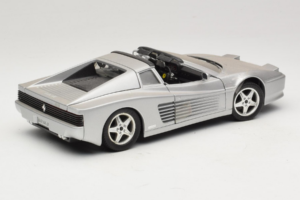 Ferrari 512TR Targa Sudrabs Mira 1:18 6175 Metāls — attēls 3 no 8