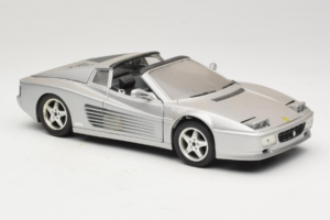 Ferrari 512TR Targa Sudrabs Mira 1:18 6175 Metāls — attēls 6 no 8