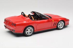 Ferrari 550 Barchetta Rosso Corsa Hot Wheels 1:18 29441 Metāls — attēls 3 no 8