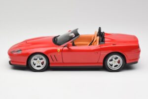 Ferrari 550 Barchetta Rosso Corsa Hot Wheels 1:18 29441 Metāls — attēls 4 no 8