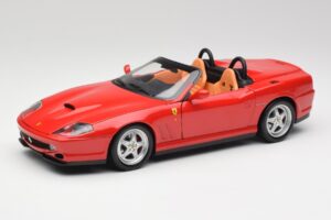 Ferrari 550 Barchetta Rosso Corsa Hot Wheels 1:18 29441 Metāls
