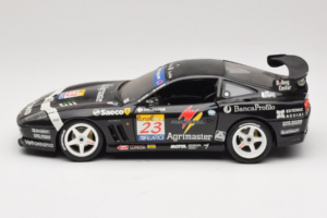 Ferrari 550 Maranello #23 Agrimaster Melns Bburago 1:18 3344-B2 Metāls — attēls 4 no 8