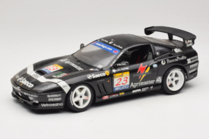 Ferrari 550 Maranello #23 Agrimaster Melns Bburago 1:18 3344-B2 Metāls