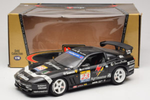 Ferrari 550 Maranello #23 Agrimaster Melns Bburago 1:18 3344-B2 Metāls — attēls 8 no 8