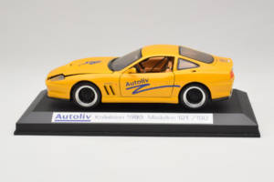 Ferrari 550 Maranello Autoliv Dzeltens Ierobežots Izdevums Exclusive Cars 1:18 EC002 Metāls