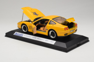 Ferrari 550 Maranello Autoliv Dzeltens Ierobežots Izdevums Exclusive Cars 1:18 EC002 Metāls — attēls 5 no 9