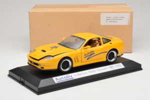 Ferrari 550 Maranello Autoliv Dzeltens Ierobežots Izdevums Exclusive Cars 1:18 EC002 Metāls — attēls 9 no 9