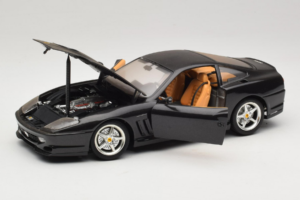 Ferrari 550 Maranello Melns Metallisks Bburago 1:18 3344-B1 Metāls — attēls 2 no 8