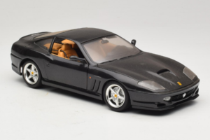 Ferrari 550 Maranello Melns Metallisks Bburago 1:18 3344-B1 Metāls — attēls 6 no 8