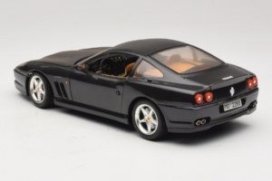 Ferrari 550 Maranello Melns Metallisks Bburago 1:18 3344-B1 Metāls — attēls 7 no 8