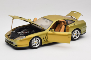 Ferrari 550 Maranello Gold Metallic Braccio & Gotz Bburago 1:18 3044-G1 Metāls — attēls 2 no 8