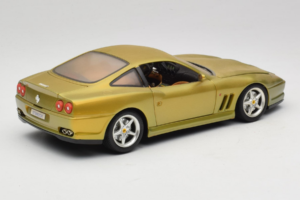 Ferrari 550 Maranello Gold Metallic Braccio & Gotz Bburago 1:18 3044-G1 Metāls — attēls 3 no 8