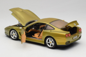 Ferrari 550 Maranello Gold Metallic Braccio & Gotz Bburago 1:18 3044-G1 Metāls — attēls 5 no 8
