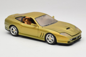 Ferrari 550 Maranello Gold Metallic Braccio & Gotz Bburago 1:18 3044-G1 Metāls — attēls 6 no 8