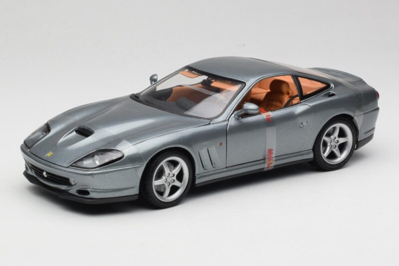 Ferrari 550 Maranello Pelēks Metallic Maisto 1:18 4839 Metāls