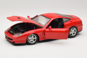 Ferrari 550 Maranello Sarkans Anson 1:18 3238 Metāls — attēls 2 no 8