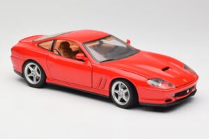Ferrari 550 Maranello Sarkans Maisto 1:18 31839 Metāls — attēls 6 no 8