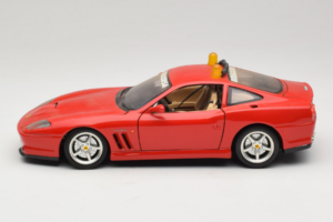 Ferrari 550 Maranello Safety Car Rosso Corsa Bburago 1:18 3064-P1 Metāls — attēls 4 no 8