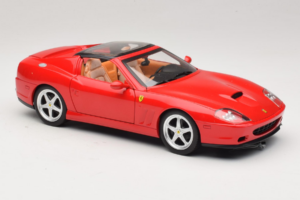 Ferrari 575M Superamerica Sarkans Hot Wheels 1:18 J2858 Metāls — attēls 6 no 8