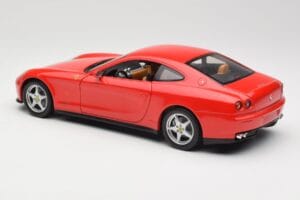 Ferrari 612 Scaglietti Rosso Corsa Hot Wheels 1:18 B6047 Metāls — attēls 7 no 8