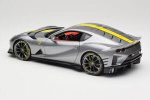 Ferrari 812 Competizione Grigio Coburn Bburago 1:18 18-01647 Metāls — attēls 7 no 8