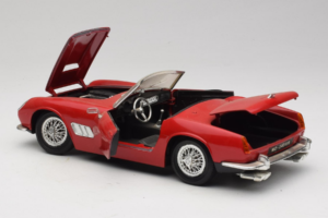 Ferrari California Kabriolets Sarkans Tonka 1:18 01109-P1 Metāls — attēls 5 no 8