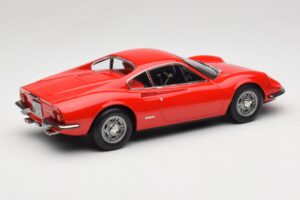 Ferrari Dino 246 GT Sarkans Norev 1:18 187800 Metāls — attēls 2 no 6