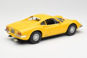 Ferrari Dino 246 GT Dzeltens Anson 1:18 30301W Metāls — attēls 3 no 8