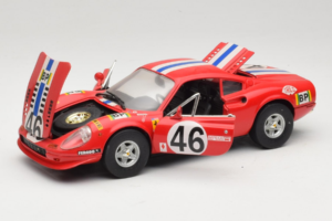 Ferrari Dino 246 GT #46 Sarkans Anson 1:18 3580-P1 Metāls — attēls 2 no 8