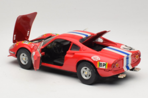 Ferrari Dino 246 GT #46 Sarkans Anson 1:18 3580-P1 Metāls — attēls 5 no 8