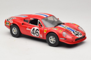 Ferrari Dino 246 GT #46 Sarkans Anson 1:18 3580-P1 Metāls — attēls 6 no 8