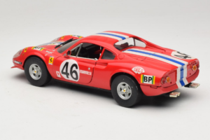 Ferrari Dino 246 GT #46 Sarkans Anson 1:18 3580-P1 Metāls — attēls 7 no 8