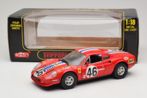 Ferrari Dino 246 GT #46 Sarkans Anson 1:18 3580-P1 Metāls — attēls 8 no 8