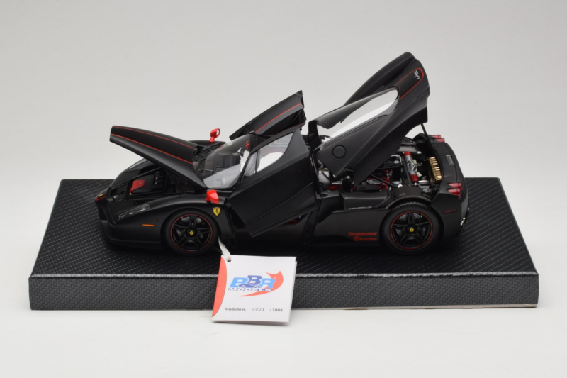 Ferrari Enzo Matt Black Limitēts Izdevums BBR 1:18 HE180029 Metāls