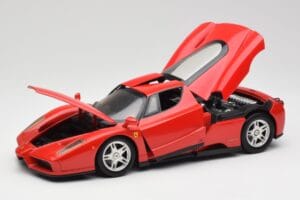 Ferrari Enzo Sarkans Hot Wheels 1:18 56293 Metāls — attēls 2 no 8